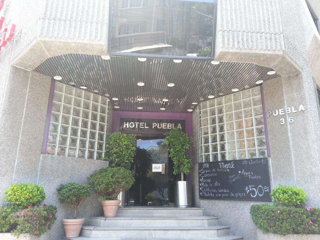 Hotel Puebla Mexiko-Stadt Exterior foto