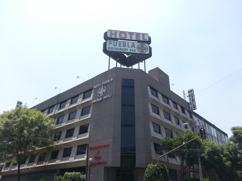 Hotel Puebla Mexiko-Stadt Exterior foto